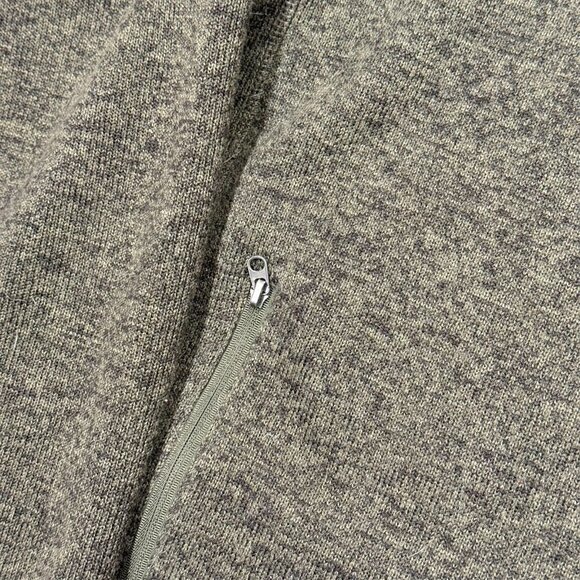 Michigan State Spartans MSU NCAA Football Full Zip Fleece Sweater Brown Large - Picture 4 of 8